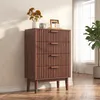 Comodino INONEFT con 4 cassetti, mobile contenitore con Anteprima dell’immagine prodotto 4
