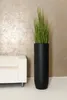 VIVANNO Vase de sol en fibre de verre SOLERIO Rond, noir Voir les images du produit 7