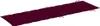 vidaXL Cuscino per sdraio rosso vino 186x58x4 cm Tessuto Anteprima dell’immagine prodotto 16