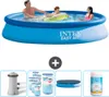 Intex runder aufblasbarer Easy Set-Schwimmpool – 366 x 76 Produktbild-Vorschau 1
