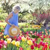 Freistehende Vogeltränke Metallblume 64cm Rostbeständiges Produktbild-Vorschau 7