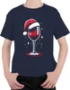 Wein Weihnachtsmütze Weinglas Winzer Weinliebhaber - Produktbild-Vorschau 1