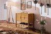 Kommode Zola Wildeiche massiv 97x84 cm mit 2 Schubladen und Produktbild-Vorschau 4