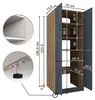 Roomart DORA-II Waschmaschinenschrank 70 cm breit, Produktbild-Vorschau 6