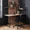 Biurko Industrialne Loftowe Trosa Modern Oak Podgląd zdjęcia produktu 2