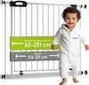 BOMI® Türschutzgitter zum Klemmen 63-251 cm | Ohne Bohren | Produktbild-Vorschau 1