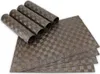 Tovagliette MODERN set di 8 marrone come tovagliette da Anteprima dell’immagine prodotto 1