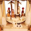A wooden Christmas pyramid nativity scene with figures. Náhled obrázku produktu