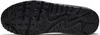 The bottom view of a black Nike Air Max 90 sneaker sole. Produktbild-Vorschau