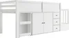 MODFU Lit Mezzanine Enfant 90×200 cm avec Bureau Intégré et Voir les images du produit 8
