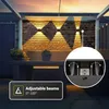 hoftronic Solar-Wandleuchte Louis 4er-Set 1,2W IP65 Schwarz Produktbild-Vorschau 6