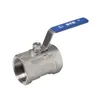 Atusa Edelstahl Kugelhahn 1-teilig - 1 1/4 Zoll (PN 63) Produktbild-Vorschau 1