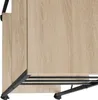 Chariot de service Rugby 65,5x45,5x88,5cm - Bois clair Voir les images du produit 8