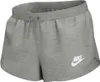 Nike W Nsw Essntl Flc Hr Short Ft Dk Grey Heather/White M Produktbild-Vorschau 21