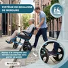Mobiclinic Fauteuil roulant pliable Fauteuil roulant Voir les images du produit 3