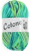 Lana Grossa Cotone Print 311 Smaragd/Hellgrün/Blau/Petrol Produktbild-Vorschau 1