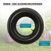 Wiltec 2x tubo d'aria tosaerba 16x6,50-8 tubo pneumatico Anteprima dell’immagine prodotto 6