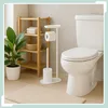 Relaxdays WC Garnitur, HBT: 67 x 23 x 17 cm, stehender Produktbild-Vorschau 3