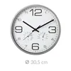Nástěnné hodiny s funkcí meteorologické stanice, Ø 30,5 cm Náhled obrázku produktu 6