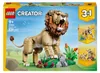 LEGO 31386 Creator Wilde Tiere Majestätischer Löwe 2.5. Voir les images du produit 7