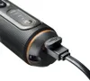 Close-up of a USB charging port on a black electronic device. Produktbild-Vorschau