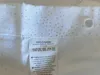 Duschvorhang Textil BxH 180x200cm Strass weiß Vorhang Produktbild-Vorschau 5