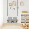 Zwillingsschaukel für Babys & Kleinkinder Grau – Produktbild-Vorschau 6