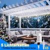 Bettizia 10M 720 LED Eisregen Eiszapfen Lichterkette mit 8 Produktbild-Vorschau 5