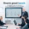 Qost - DisplayPort naar HDMI Adapter - 0.15 Meter - Zwart Productafbeelding-voorbeeld 5