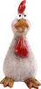 Zaundeko 2er-Set Gans und Huhn 18 + 20 cm Figur Steinzeug Produktbild-Vorschau 5
