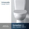 Ideal Standard - Universal, Universal ovaler WC-Sitz, Produktbild-Vorschau 2