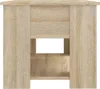 vidaXL Table basse en chêne Sonoma 79x49x41 cm Bois Voir les images du produit 6