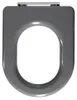 Sapho MEDIC WC-Sitz, Soft Close, Easy Take,Grau Produktbild-Vorschau 3