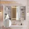 Armoire de salle de bains avec miroir - 100 x 60 cm - 3 Voir les images du produit 5