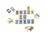 A collection of cards laid out on a white background, likely for a board game. Produktbild-Vorschau