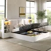 Postel pro mládež, dvoulůžko 180x200 cm, s úložnými Náhled obrázku produktu 1