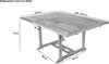 Gartentisch Madera, Teakholz massiv, Ausziehtisch 120-170 x Produktbild-Vorschau 6