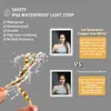 WISFOR Malé zrcadlo do koupelny s LED osvětlením, rozměry Náhled obrázku produktu 8
