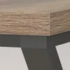Grande scrivania industriale in legno per l'ufficio di casa Anteprima dell’immagine prodotto 6