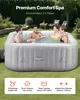 VEVOR aufblasbare Badewanne für 4 bis 6 Personen (185 x 66 Produktbild-Vorschau 2