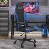 CLORIS Gaming-Stuhl mit Massagefunktion Schwarz und Blau Produktbild-Vorschau 1