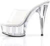 DELIGHT-601 Damen Slipper von Pleaser, Transparent  , EU Produktbild-Vorschau 3