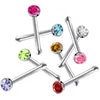 60 Stück Nasenringe, Piercing, attraktiver Strassstein, Produktbild-Vorschau 8