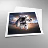 Poster - Poster ohne Rahmen - Astronaut Erde Raum - 60x60 Produktbild-Vorschau 3