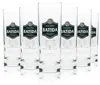 6x Batida de Coco Likör Glas Longdrink schwarzes Logo Produktbild-Vorschau 1