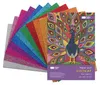 Bloc Happy Color A4 10 feuilles paillettes no 7139 Voir les images du produit 1