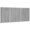 vidaXL Čelo postele Grey Sonoma 200x1,5x80 cm odvodený Náhľad obrázku produktu 1
