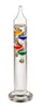 A Galileo thermometer on a white background. Produktbild-Vorschau