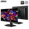 A computer monitor is shown from the front and back, with a colorful abstract image displayed on the screen. Produktbild-Vorschau