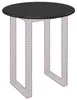 Piano tavolo vidaXL nero, Ø 80 x 1,5 cm, materiale a base Anteprima dell’immagine prodotto 3